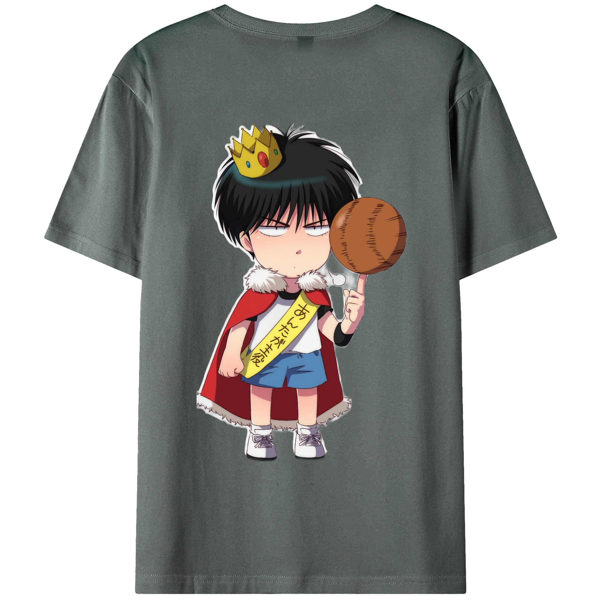 （画像用） SLAM DUNK／スラムダンク 綿100％ メンズ半袖Tシャツ（バックプリント） 通気性